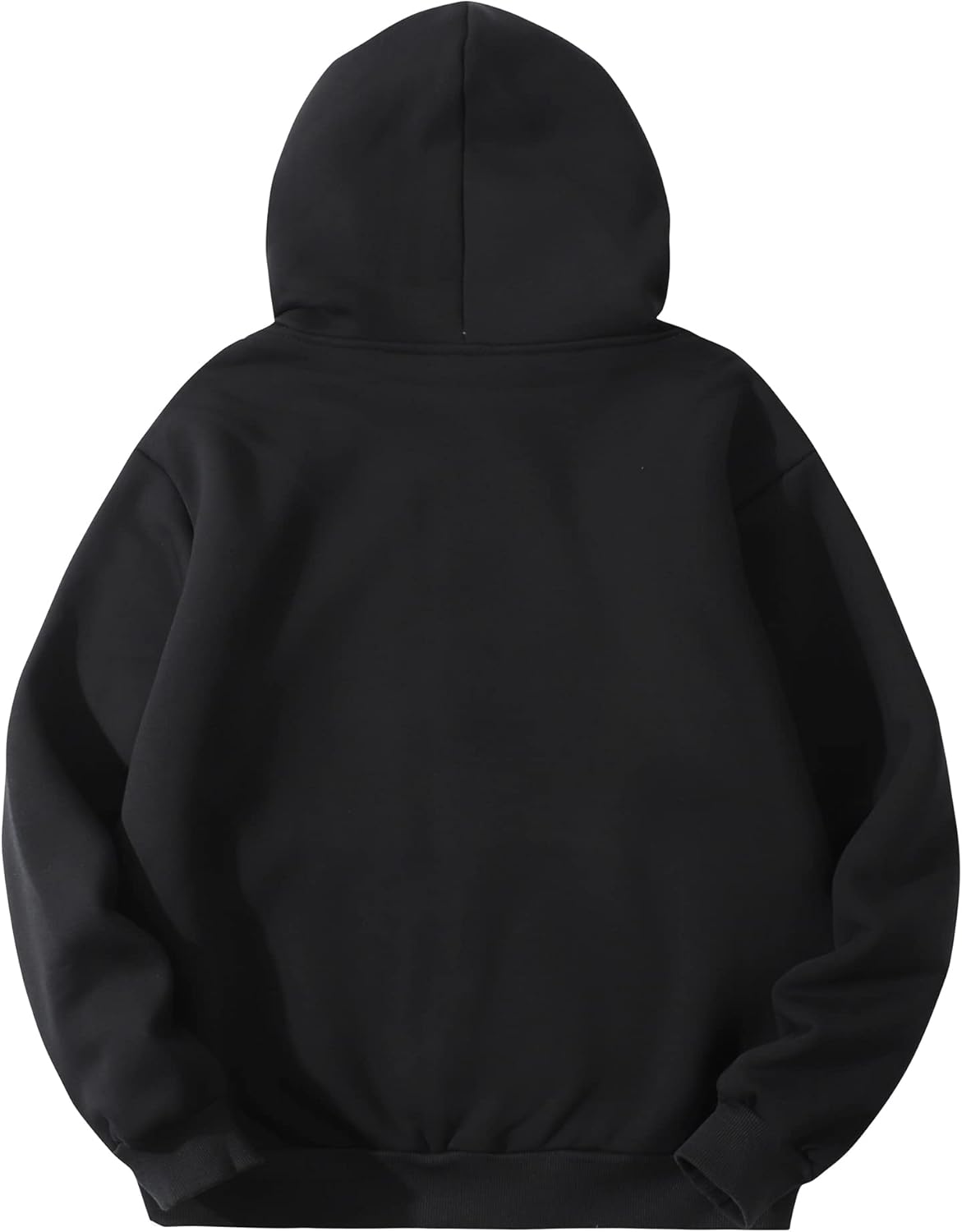 Men's Sherpa Hoodie Jacket Fleece Lined Zip Up Warm Hoodies Sweatshirt Winter Zipper Sweater Hooded Coat - Image 8