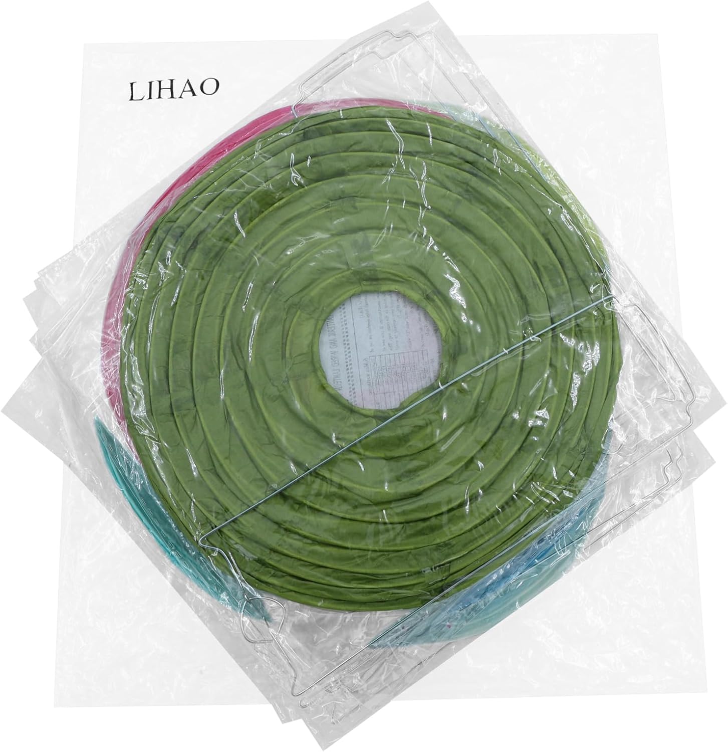 LIHAO 20PCS Decorative Paper Lanterns, 8" Chinese Hanging Paper Lanterns Ball Lanterns Lamps for Home Decor, Parties and Weddings - Image 8